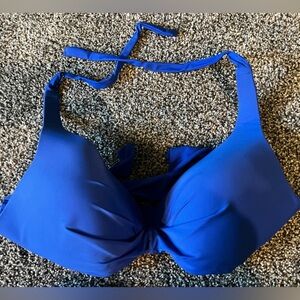 H2oh! Women’s Size D Bikini Bathing Suit Top Electric Blue